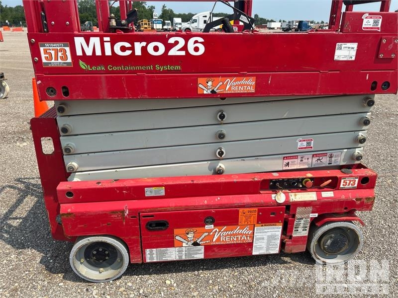 MEC Micro26 Electric Scissor Lift Elevadores de tesoura