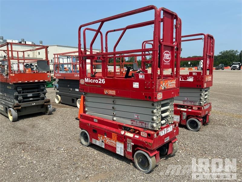 MEC Micro26 Electric Scissor Lift Elevadores de tesoura