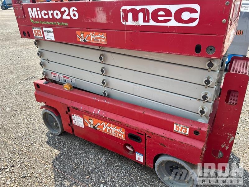 MEC Micro26 Electric Scissor Lift Elevadores de tesoura