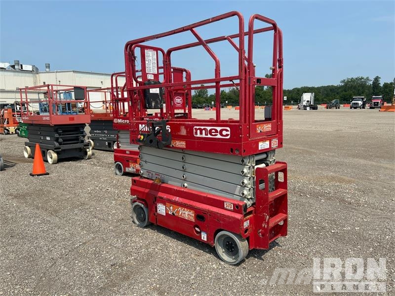 MEC Micro26 Electric Scissor Lift Elevadores de tesoura