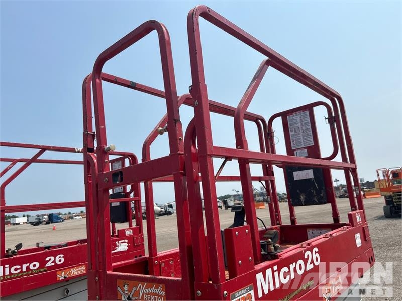 MEC Micro26 Electric Scissor Lift Elevadores de tesoura