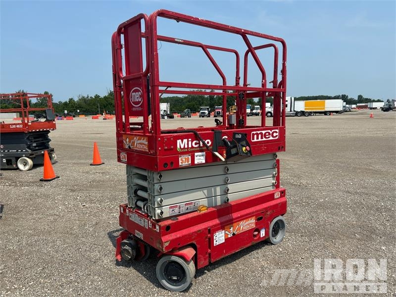 MEC Micro26 Electric Scissor Lift Elevadores de tesoura