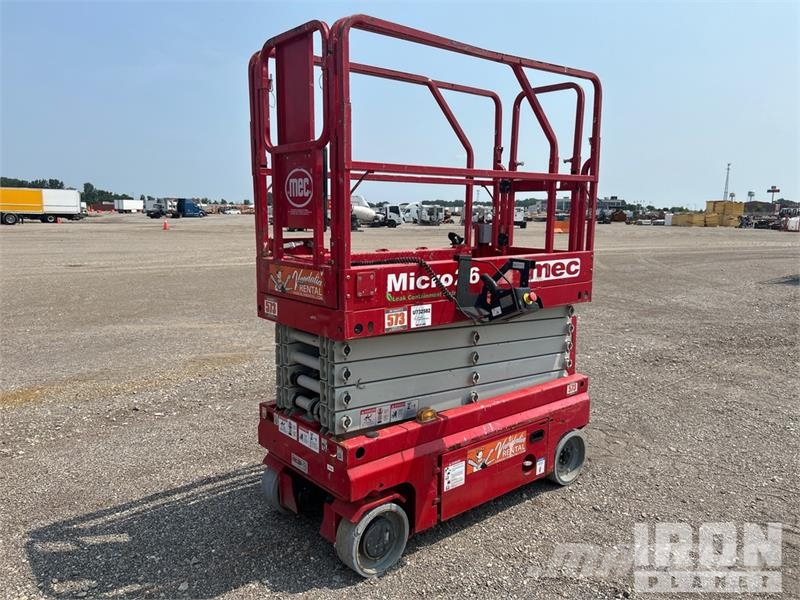 MEC Micro26 Electric Scissor Lift Elevadores de tesoura