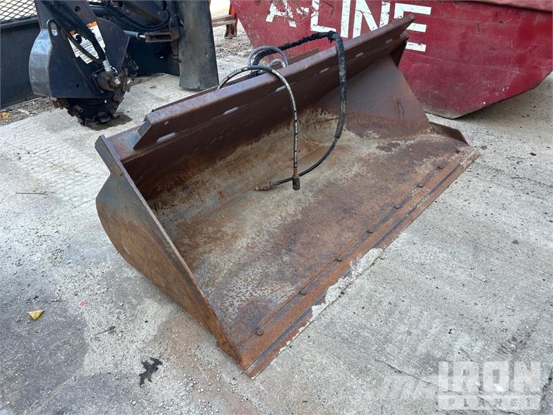 Melecio MC0309 84 in Side Dump Skid Steer Bucket Кофи