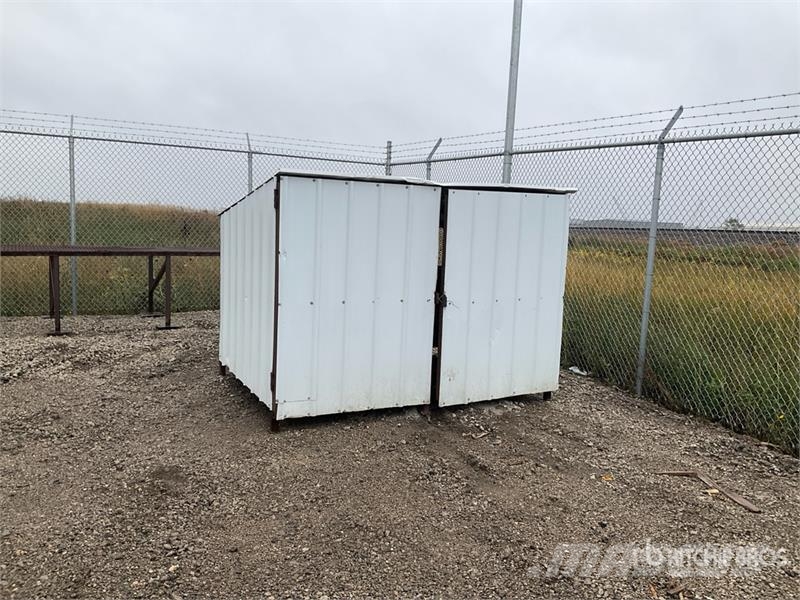  Metal storage shed Citas piekabes