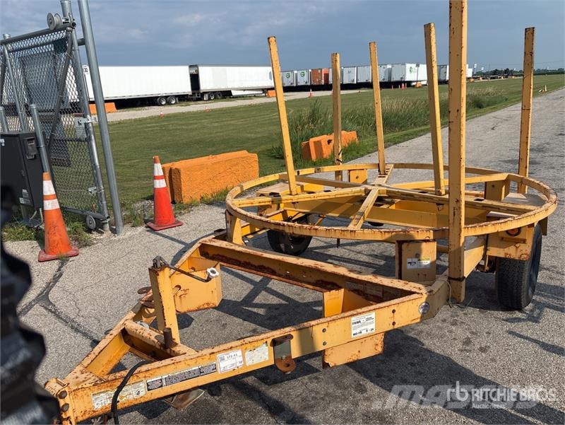  MGS Coil Tubing Reel Trailer Zariadenie na spracovanie