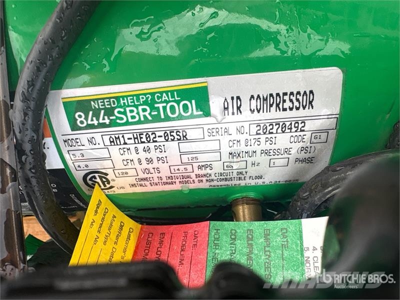 MI-T-M AM1-HE02-05SR Electric Air Compressor Compresoras