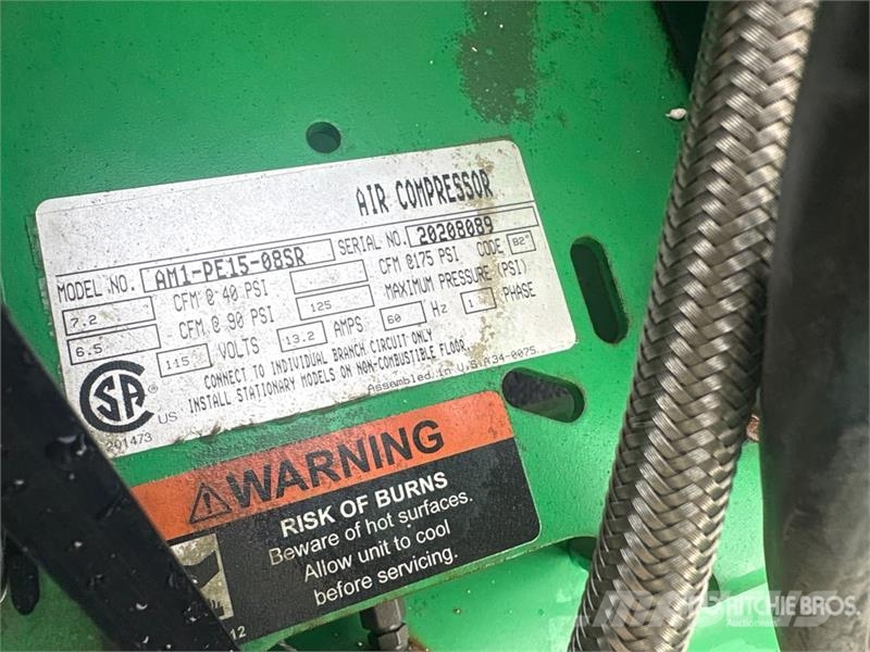 MI-T-M AM1-PE15-08M Mobile Electric Air Compressor Compresoras