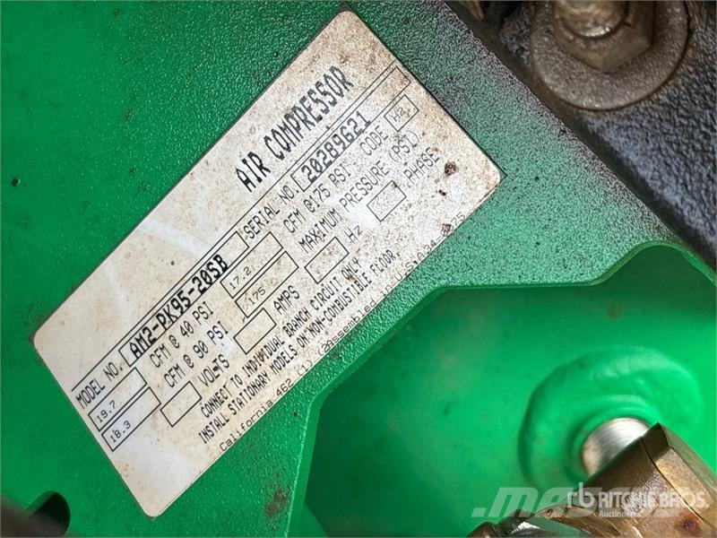 MI-T-M AM2-PH95-20SB 20 gal Air Compressor Kompressoren