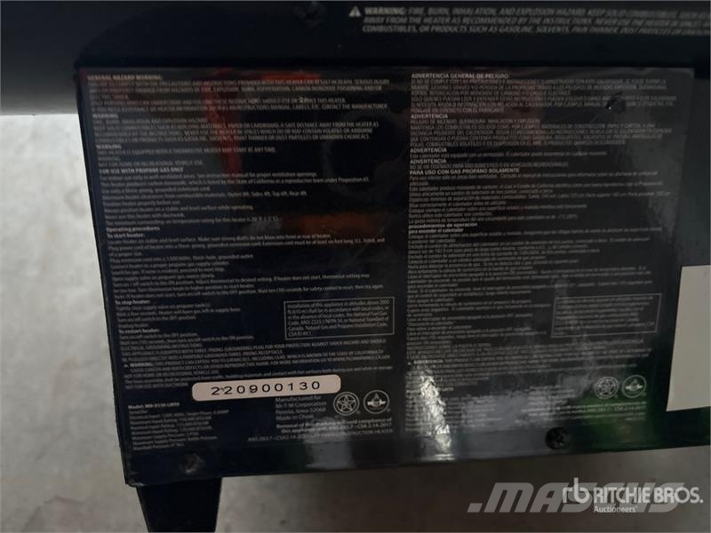 MI-T-M MH-0150-LMT0 150000 BTU Space Heater 가열 및 해동 장비