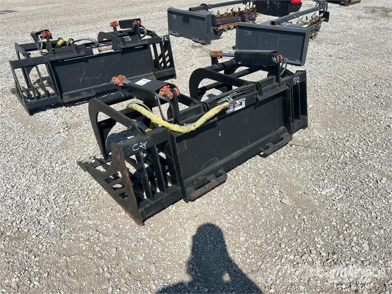 Mid-State 72 in Skeleton Skid Steer Grapple Grabilice
