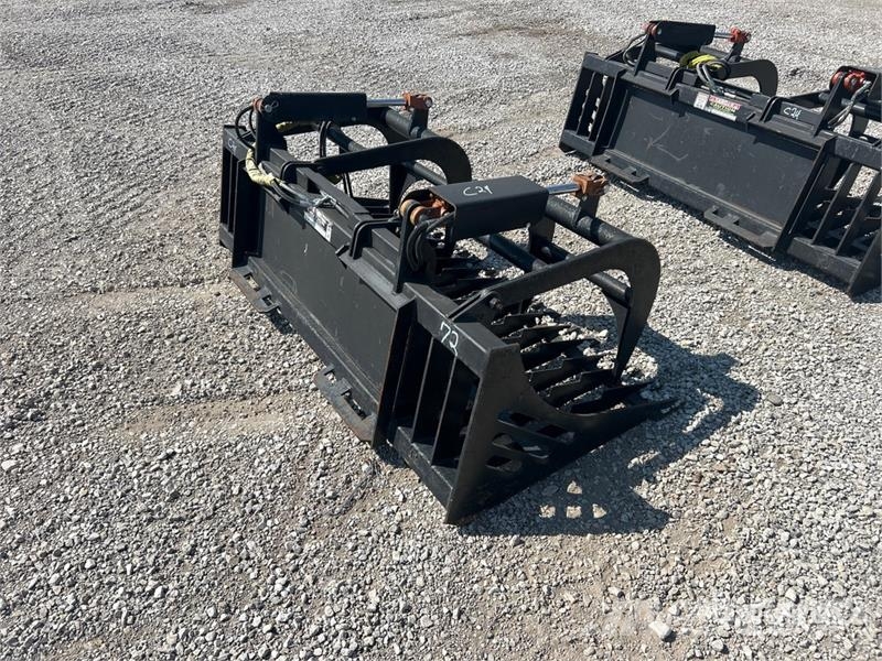Mid-State 72 in Skeleton Skid Steer Grapple Grabilice