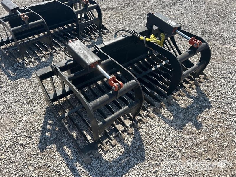 Mid-State 72 in Skeleton Skid Steer Grapple Grabilice