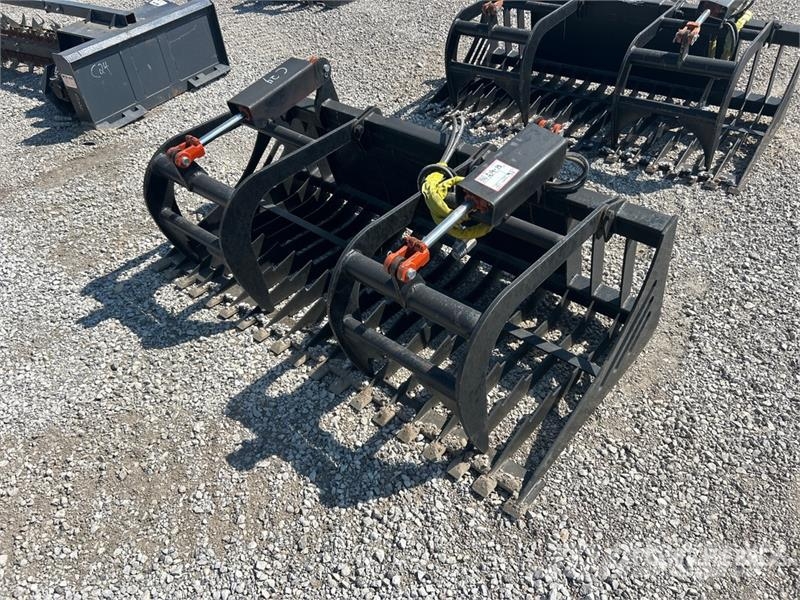 Mid-State 72 in Skeleton Skid Steer Grapple Grabilice