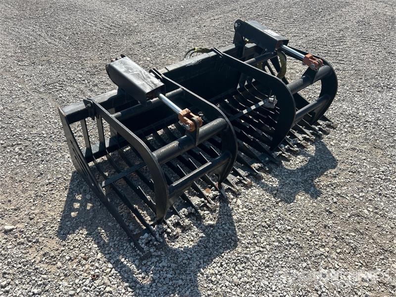 Mid-State 72 in Skeleton Skid Steer Grapple Grabilice