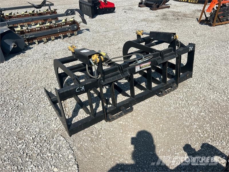 Mid-State 78 in Root Skid Steer Grapple Grabilice