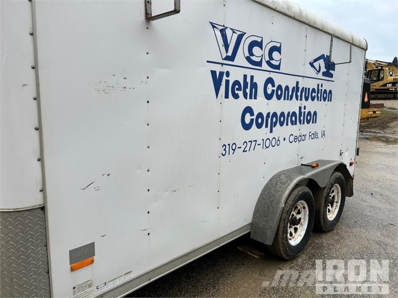 Middlebury MST7X14TA2 14 ft T/A Enclosed Trailer Prikolice zabojniki