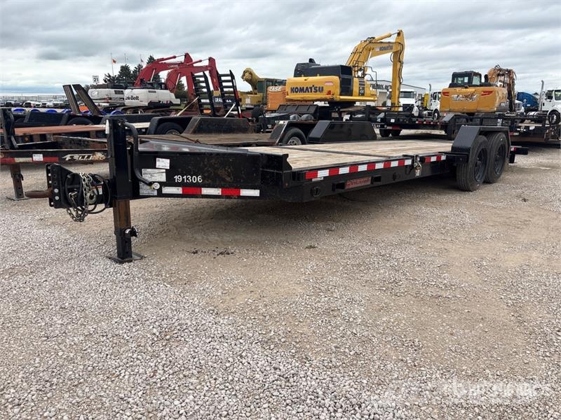 Midsota NTB22-BP-170 22 ft T/A Tilt Deck Trailer Tieflader