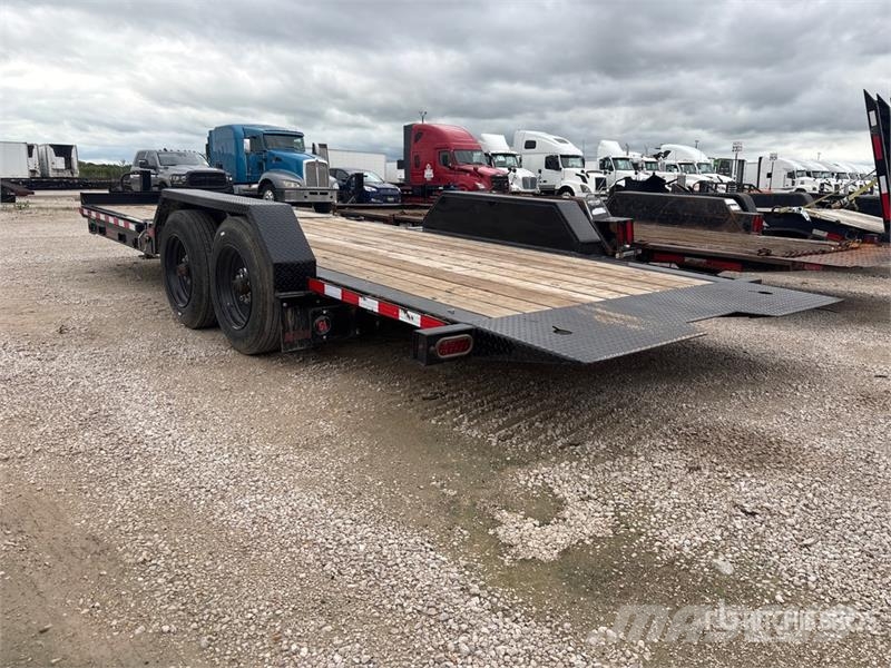 Midsota NTB22-BP-170 22 ft T/A Tilt Deck Trailer Tieflader