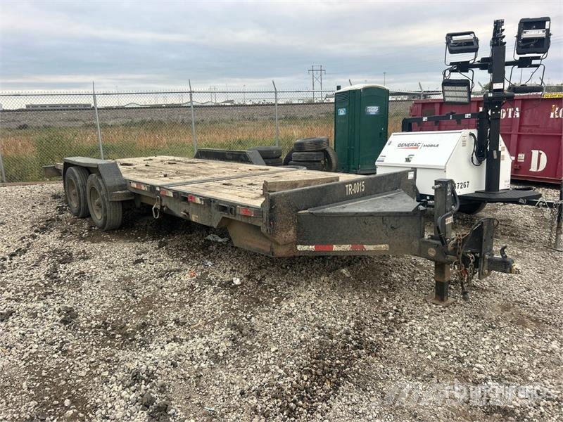 Midsota TBHD832220K 22 ft T/A Tilt Deck Trailer Низькорамні причепи