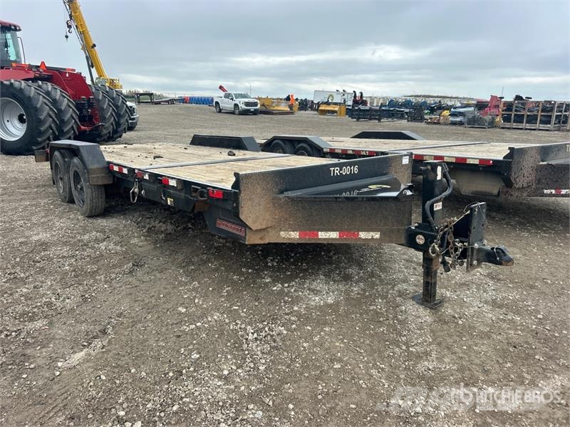 Midsota TBHD832220K 22 ft T/A Tilt Deck Trailer Nizki nakladalci