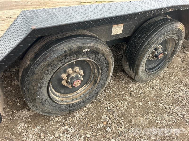 Midsota TBHD832220K 22 ft T/A Tilt Deck Trailer Nizki nakladalci