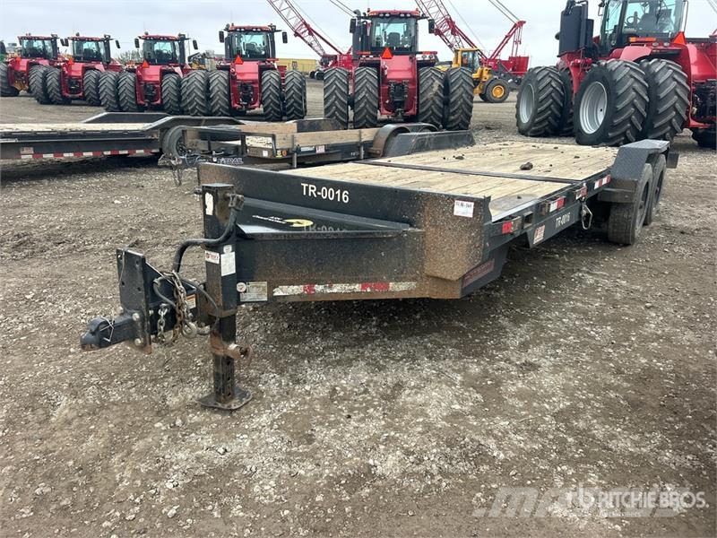 Midsota TBHD832220K 22 ft T/A Tilt Deck Trailer Nizki nakladalci