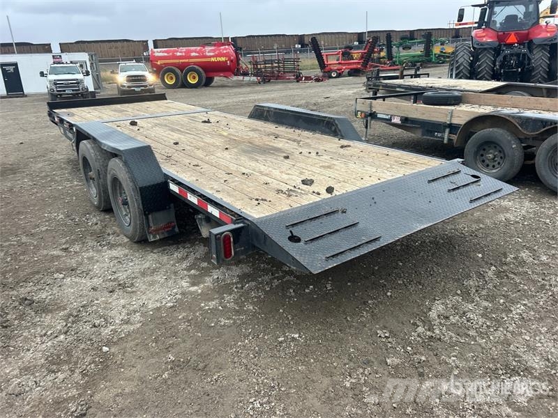 Midsota TBHD832220K 22 ft T/A Tilt Deck Trailer Nizki nakladalci