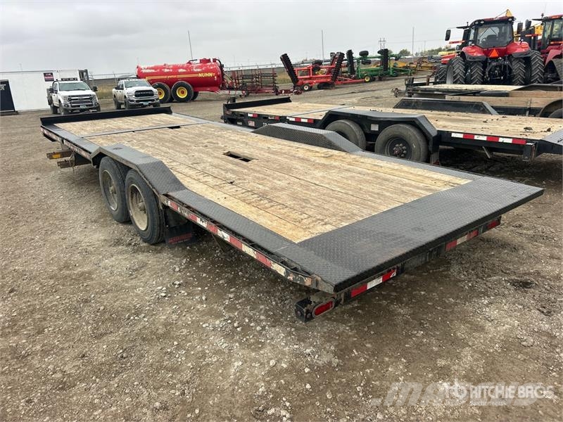Midsota TBWB022416K 24 ft T/A Tilt Deck Trailer Nizki nakladalci