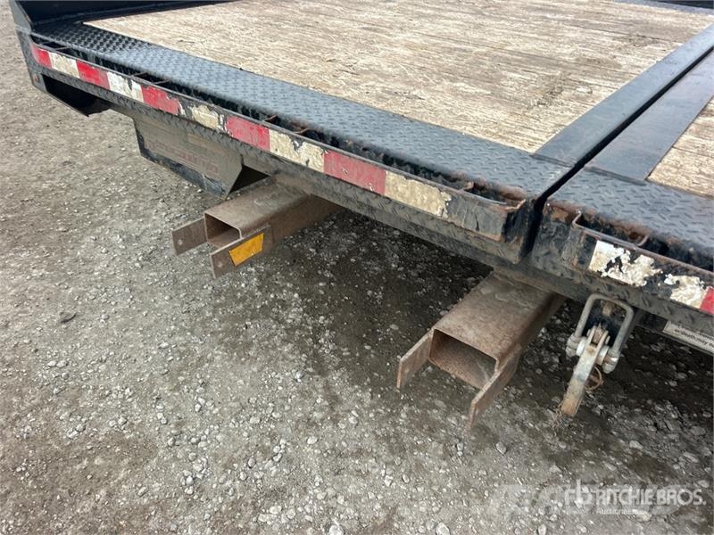 Midsota TBWB022416K 24 ft T/A Tilt Deck Trailer Nizki nakladalci