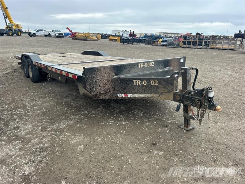 Midsota TBWB022416K 24 ft T/A Tilt Deck Trailer Nizki nakladalci