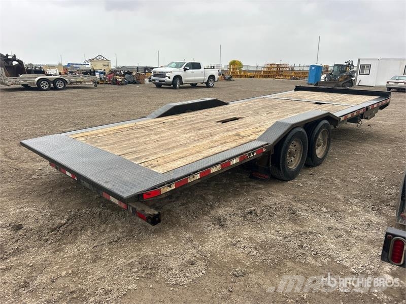 Midsota TBWB022416K 24 ft T/A Tilt Deck Trailer Nizki nakladalci