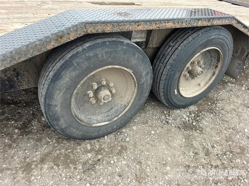 Midsota TBWB022416K 24 ft T/A Tilt Deck Trailer Nizki nakladalci