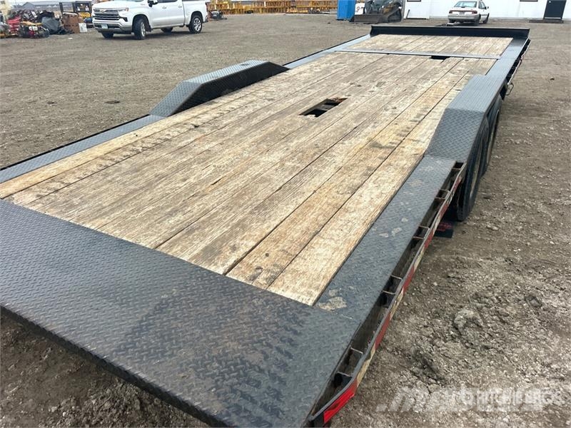 Midsota TBWB022416K 24 ft T/A Tilt Deck Trailer Nizki nakladalci