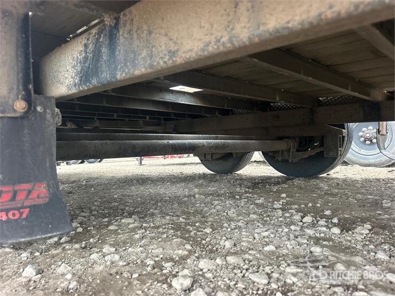 Midsota TBWB022416K 24 ft T/A Tilt Deck Trailer Nizki nakladalci
