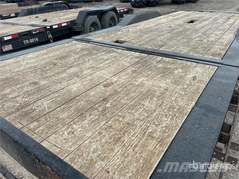 Midsota TBWB022416K 24 ft T/A Tilt Deck Trailer Nizki nakladalci