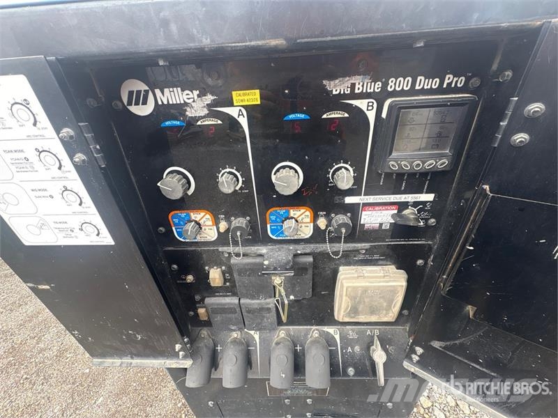 Miller Big Blue 800 Duo Pro Welder 400 A Skid-Mounted Mul Lasapparaten