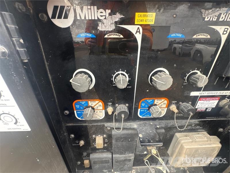 Miller Big Blue 800 Duo Pro Welder 400 A Skid-Mounted Mul Lasapparaten