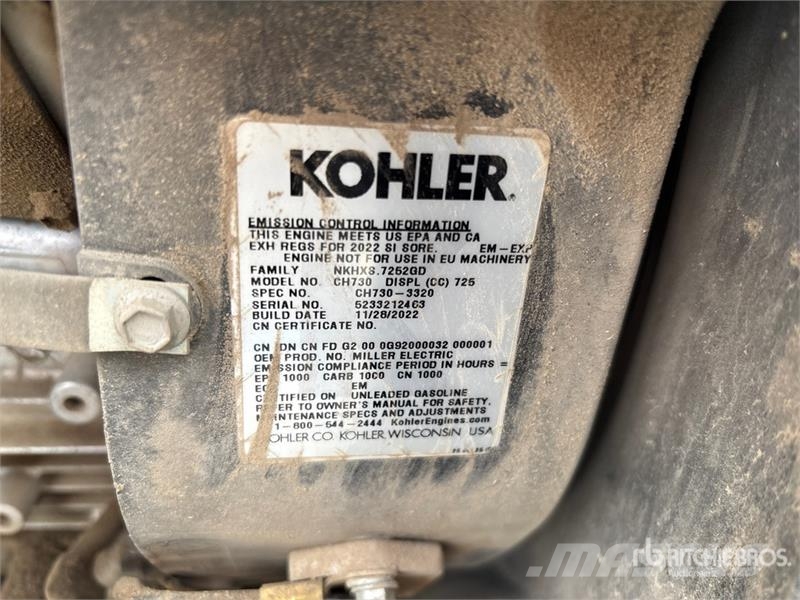Miller Bobcat 225 Multi-Process Engine Driven Welder Schweissgeräte