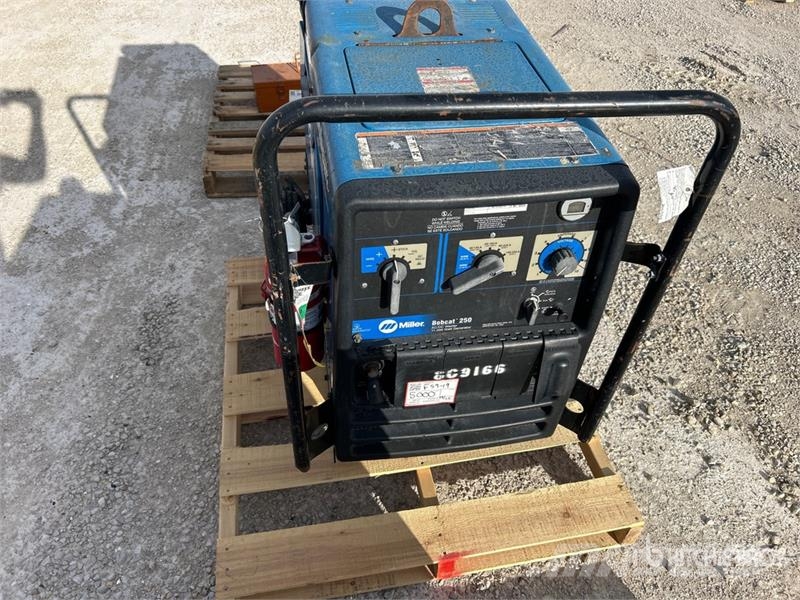 Miller Bobcat 250 250 A Mobile Multi-Process Engine Drive Lasapparaten