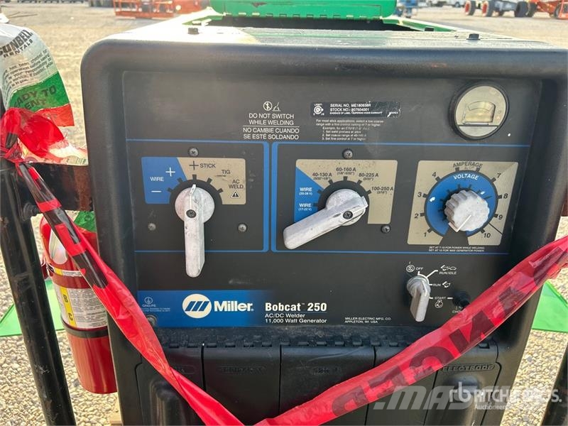 Miller Bobcat 250 250 A Mobile Multi-Process Engine Drive Hitsauslaitteet