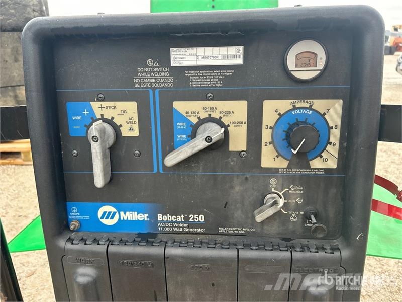 Miller Bobcat 250 250 A Mobile Multi-Process Engine Drive Varilni instrumenti