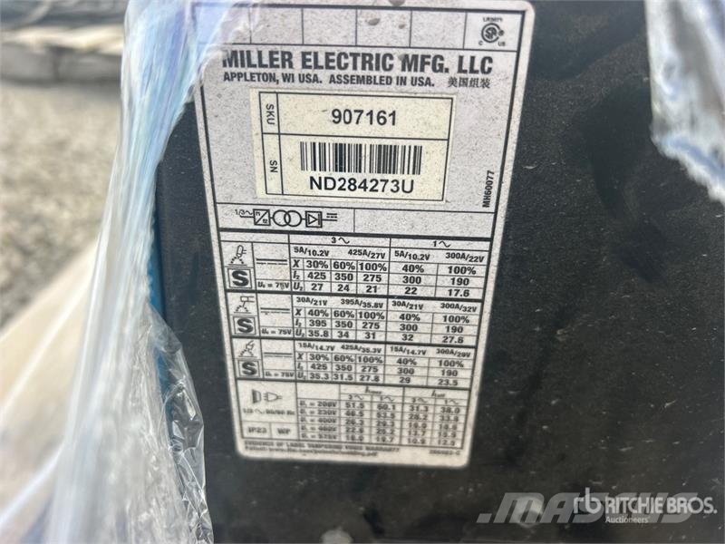 Miller Electric XMT350 Stick Electric Welder Máquinas de soldar