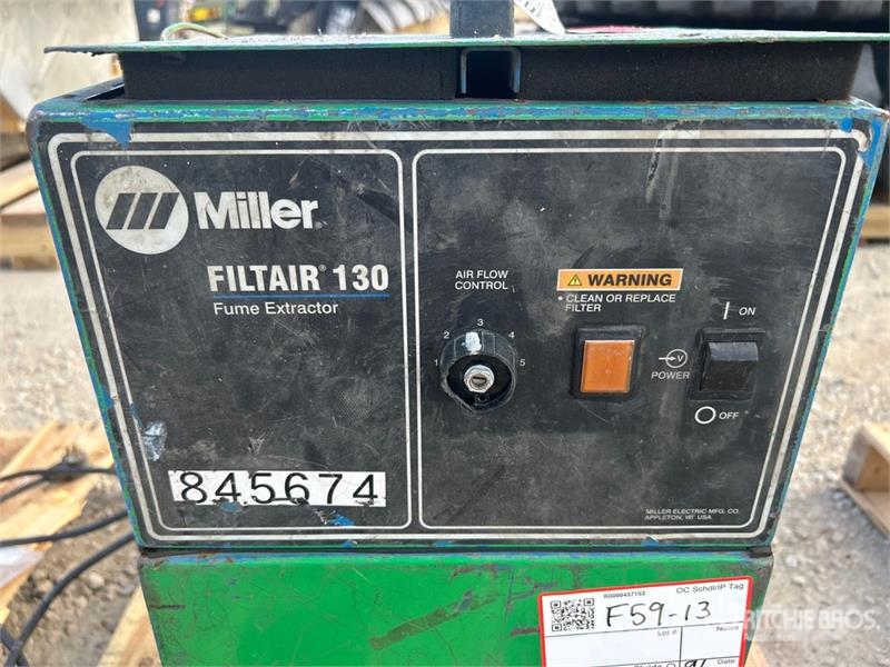 Miller Filtair 130 Electric Fume Extractor Gradbeništvo - drugo