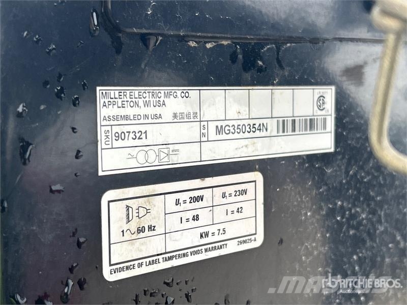 Miller matic 252 Welding machines
