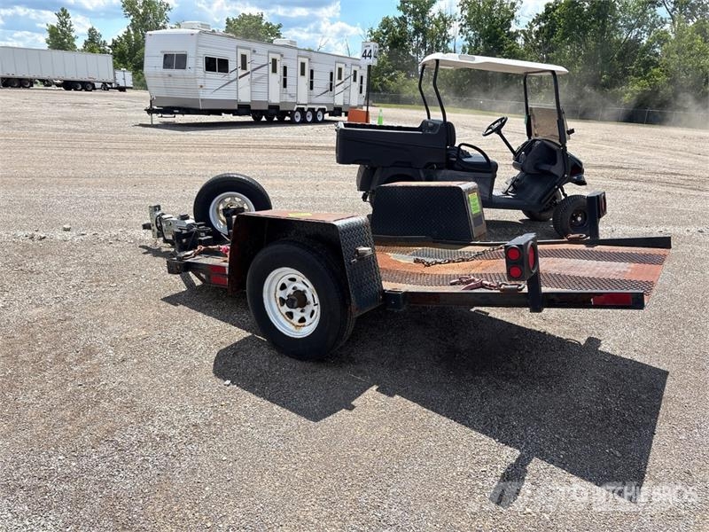 MMDI 10 ft S/A Trencher Trailer Tieflader