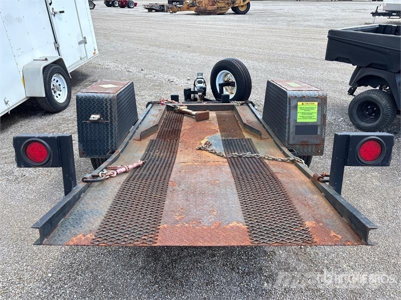 MMDI 10 ft S/A Trencher Trailer Tieflader