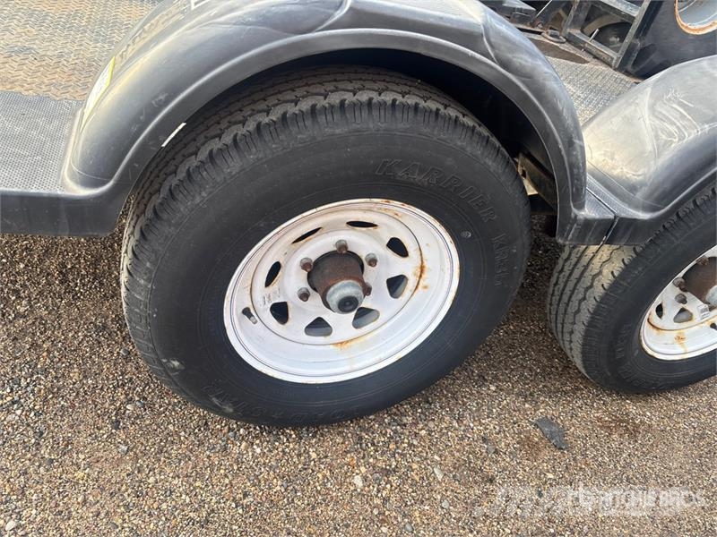 MMDI 10 ft T/A Equipment Trailer Reboques de transporte Auto