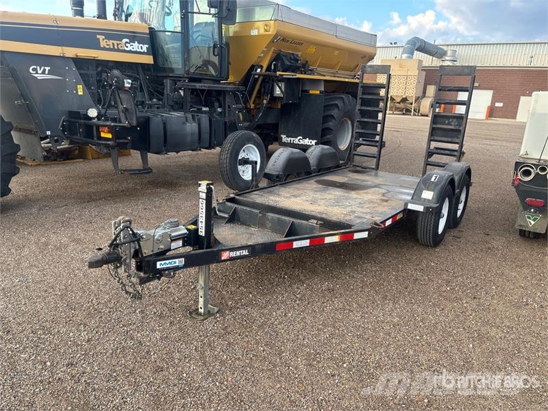 MMDI 10 ft T/A Equipment Trailer Reboques de transporte Auto