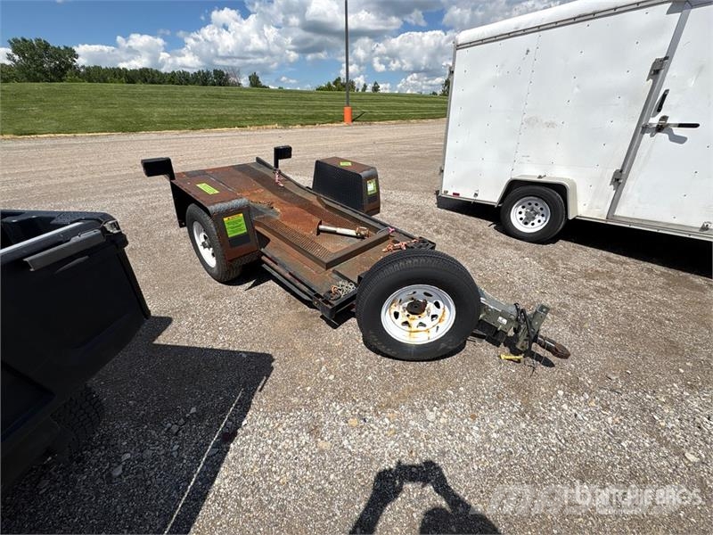 MMDI 4300 lb 10 ft S/A Equipment Trailer Araç nakil römorklari